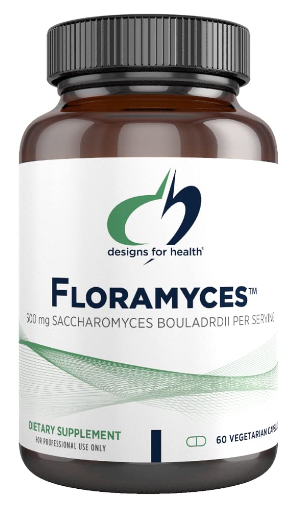 Foto 2 pulgar | Diseños De Suplementos Para La Salud Floramyces, Probiótico 500 Mg, 60 Cápsulas - Venta Internacional.