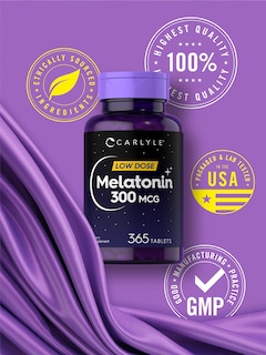 Foto 5 | Suplemento Carlyle Melatonin 300 Mcg 365 Tabletas - Venta Internacional.
