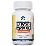 Suplemento Amazing Herbs Con Semillas Negras Y Ajo, 100 Cápsulas - Venta Internacional.