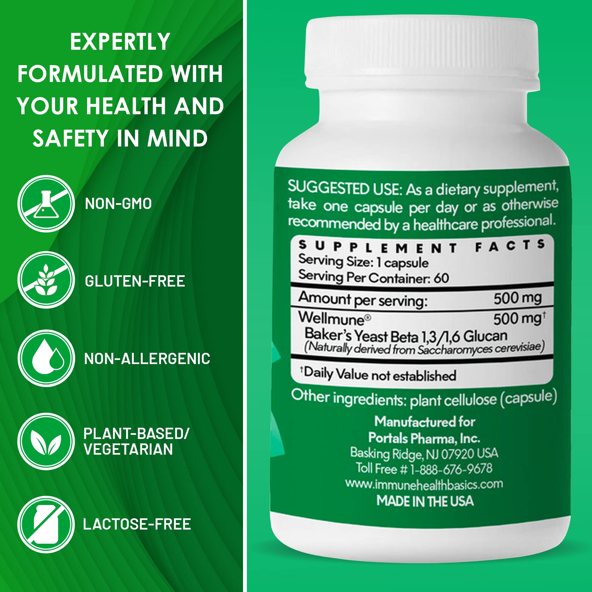 Foto 6 | Suplemento Immune Health Basics Ultra Strength 60 Cápsulas - Venta Internacional.