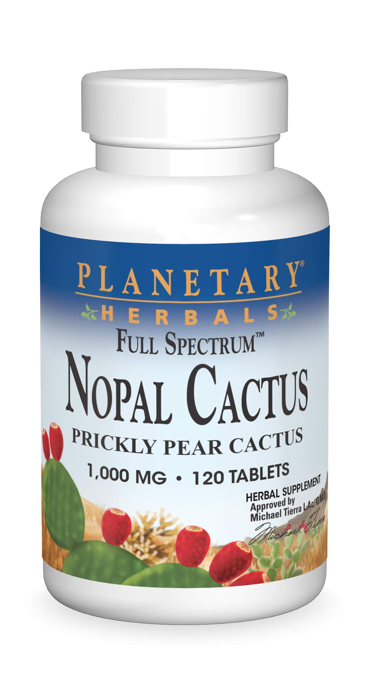 Foto 2 pulgar | Suplemento Planetary Herbals De Nopal De Espectro Completo Con Nopal, 1000 Mg - Venta Internacional.