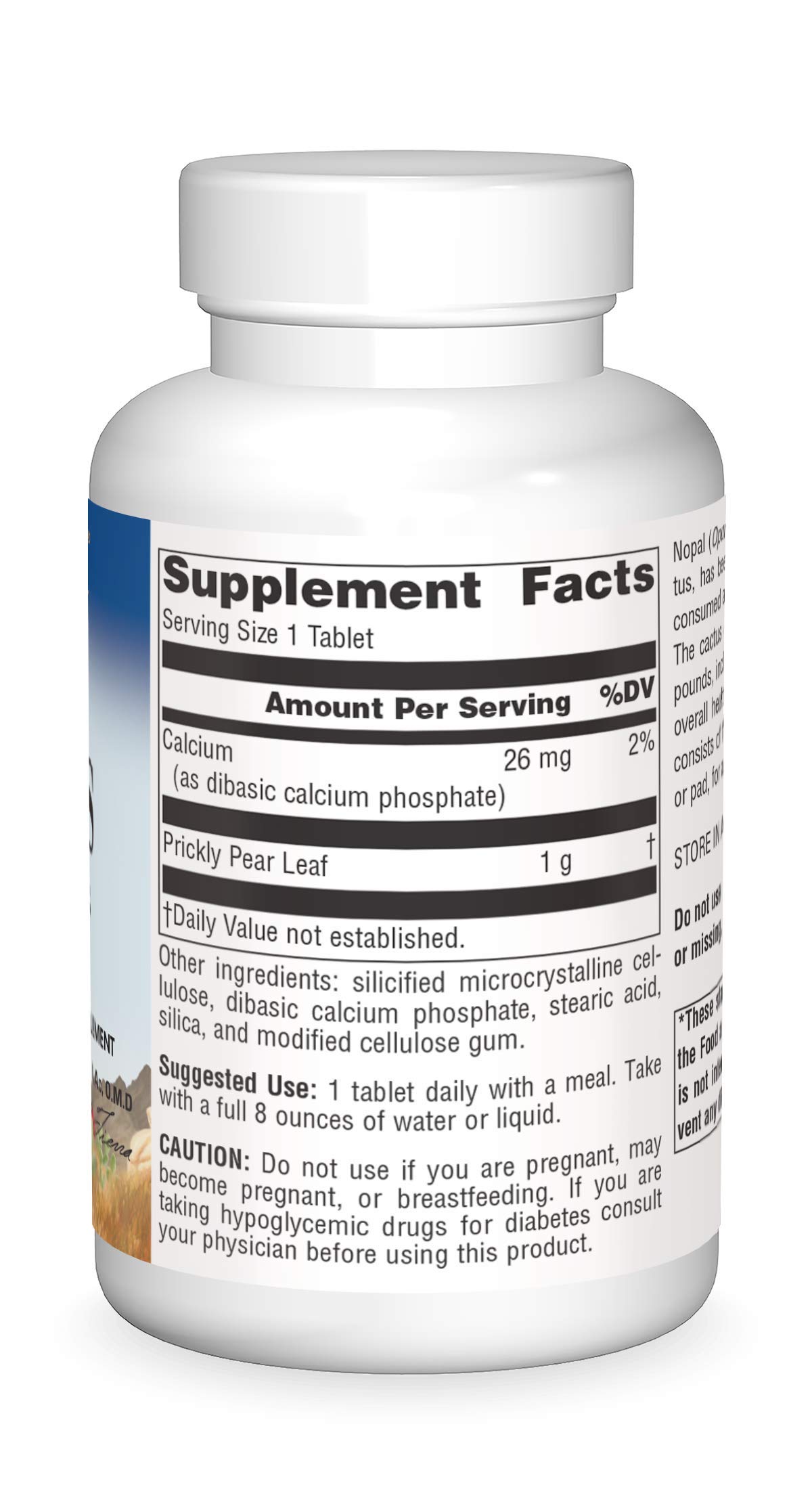 Foto 4 pulgar | Suplemento Planetary Herbals De Nopal De Espectro Completo Con Nopal, 1000 Mg - Venta Internacional.