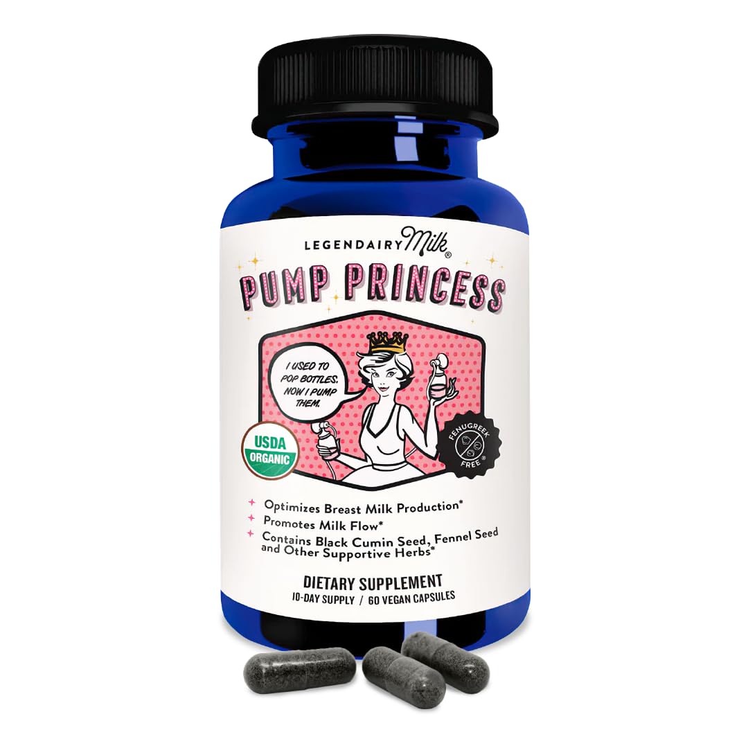 Suplemento De Lactancia Legendairy Milk Pump Princess 60 Cápsulas - Venta Internacional.