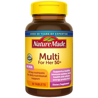 Foto 1 | Suplemento Multivitamínico Hecho Por La Naturaleza Para Ella, Más De 50 O 90 Tabletas - Venta Internacional.