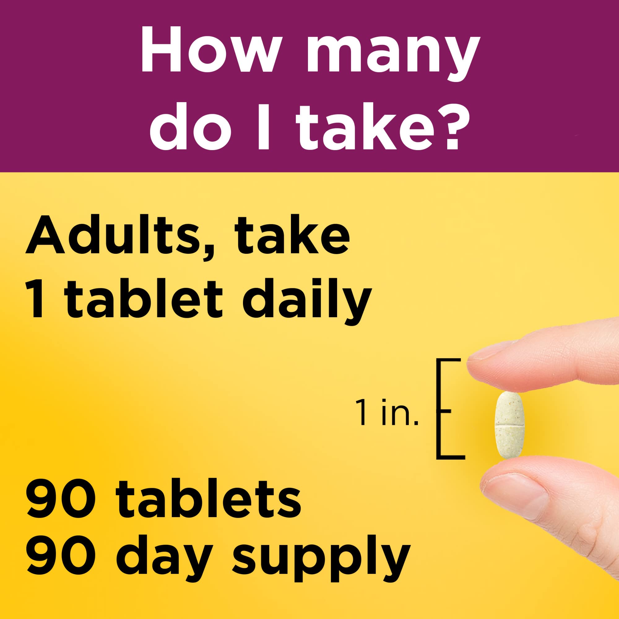Foto 4 | Suplemento Multivitamínico Hecho Por La Naturaleza Para Ella, Más De 50 O 90 Tabletas - Venta Internacional.