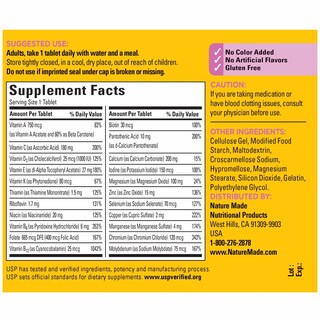 Foto 6 | Suplemento Multivitamínico Hecho Por La Naturaleza Para Ella, Más De 50 O 90 Tabletas - Venta Internacional.