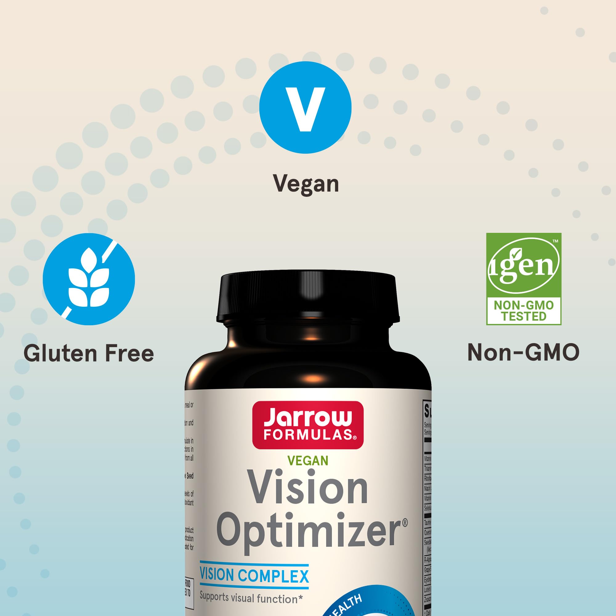 Foto 6 pulgar | Suplemento Jarrow Formulas Vision Optimizer 90 Cápsulas - Venta Internacional.