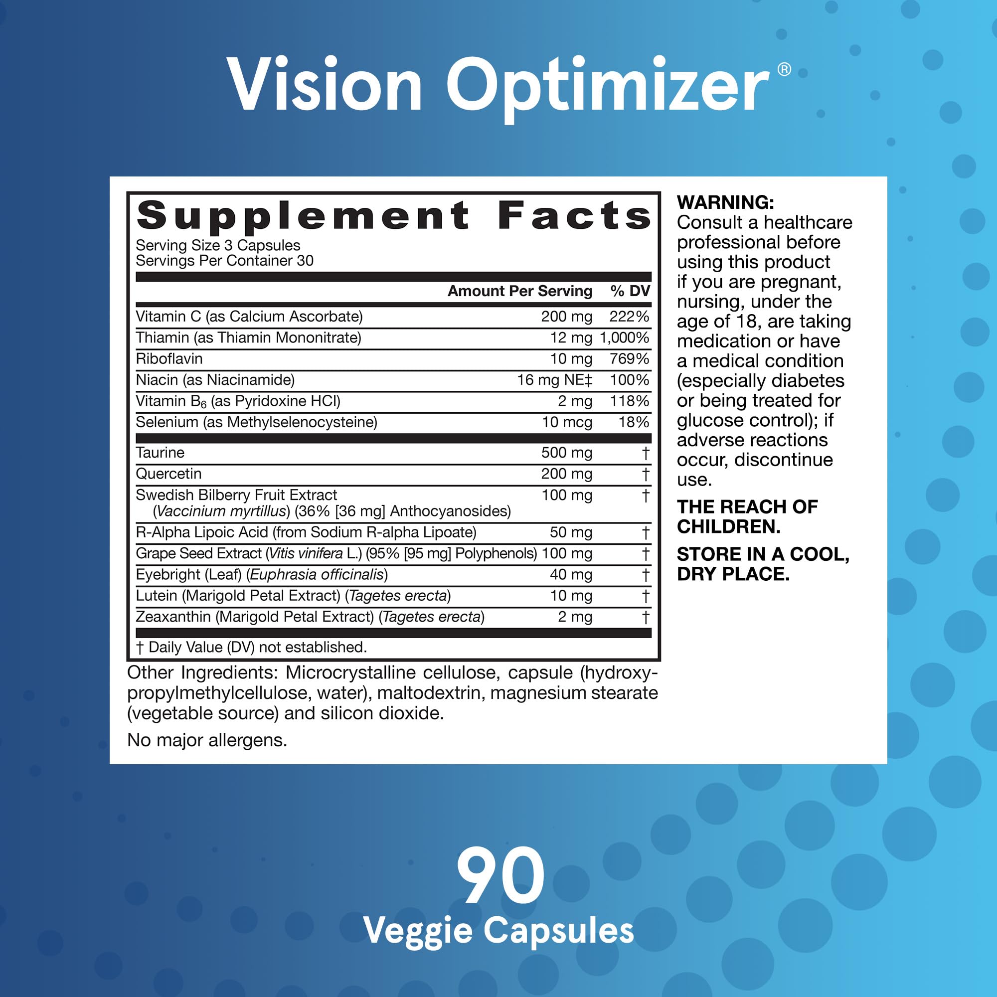 Foto 7 pulgar | Suplemento Jarrow Formulas Vision Optimizer 90 Cápsulas - Venta Internacional.