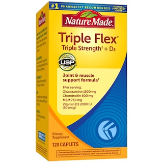 Foto 1 | Suplemento Nature Made Tripleflex Triple Strength 120 Comprimidos - Venta Internacional.