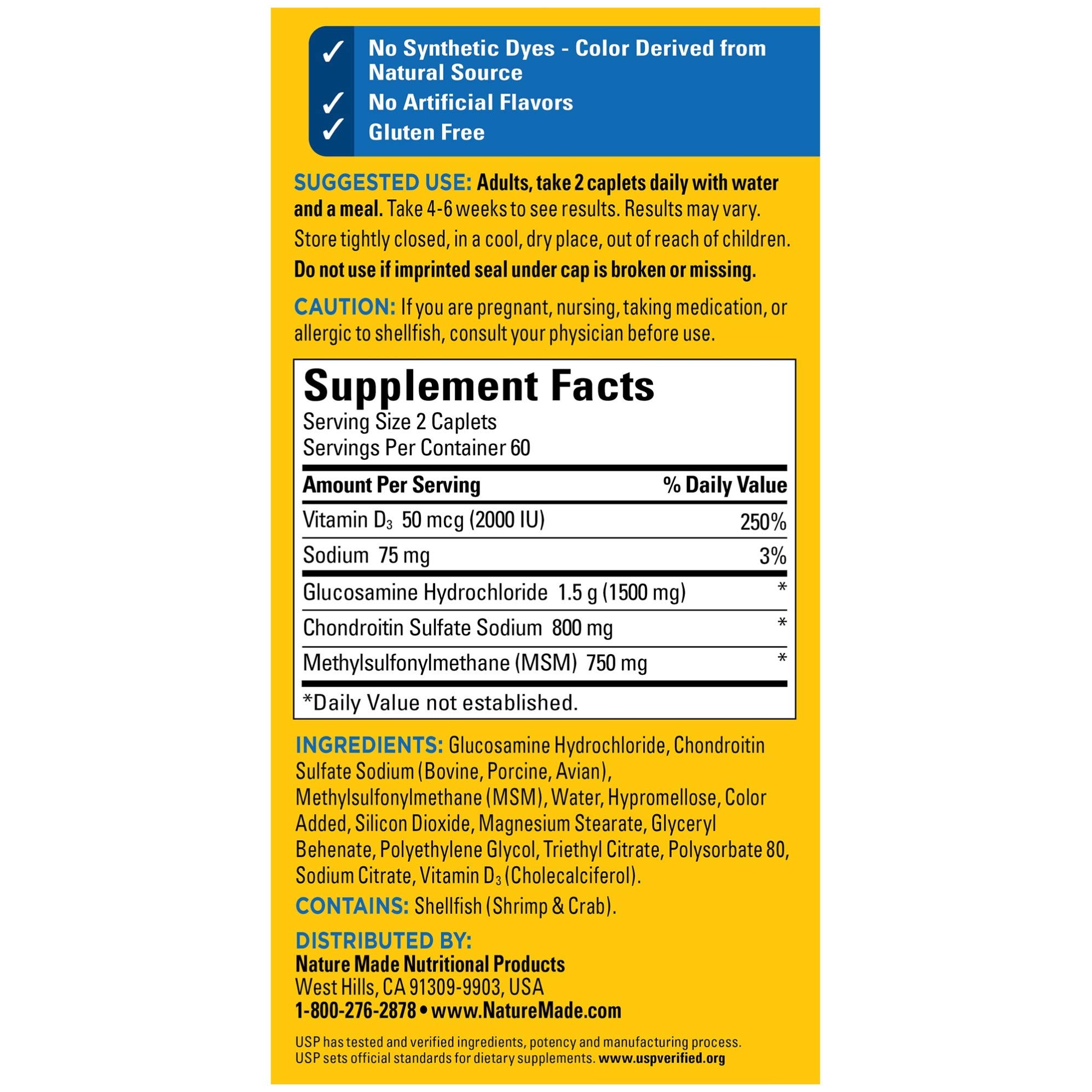Foto 3 pulgar | Suplemento Nature Made Tripleflex Triple Strength 120 Comprimidos - Venta Internacional.