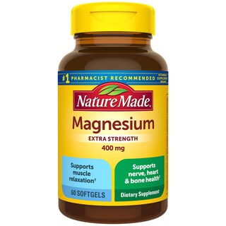 Foto 1 | Suplemento De Óxido De Magnesio Nature Made 400 Mg 60 Cápsulas Blandas - Venta Internacional.