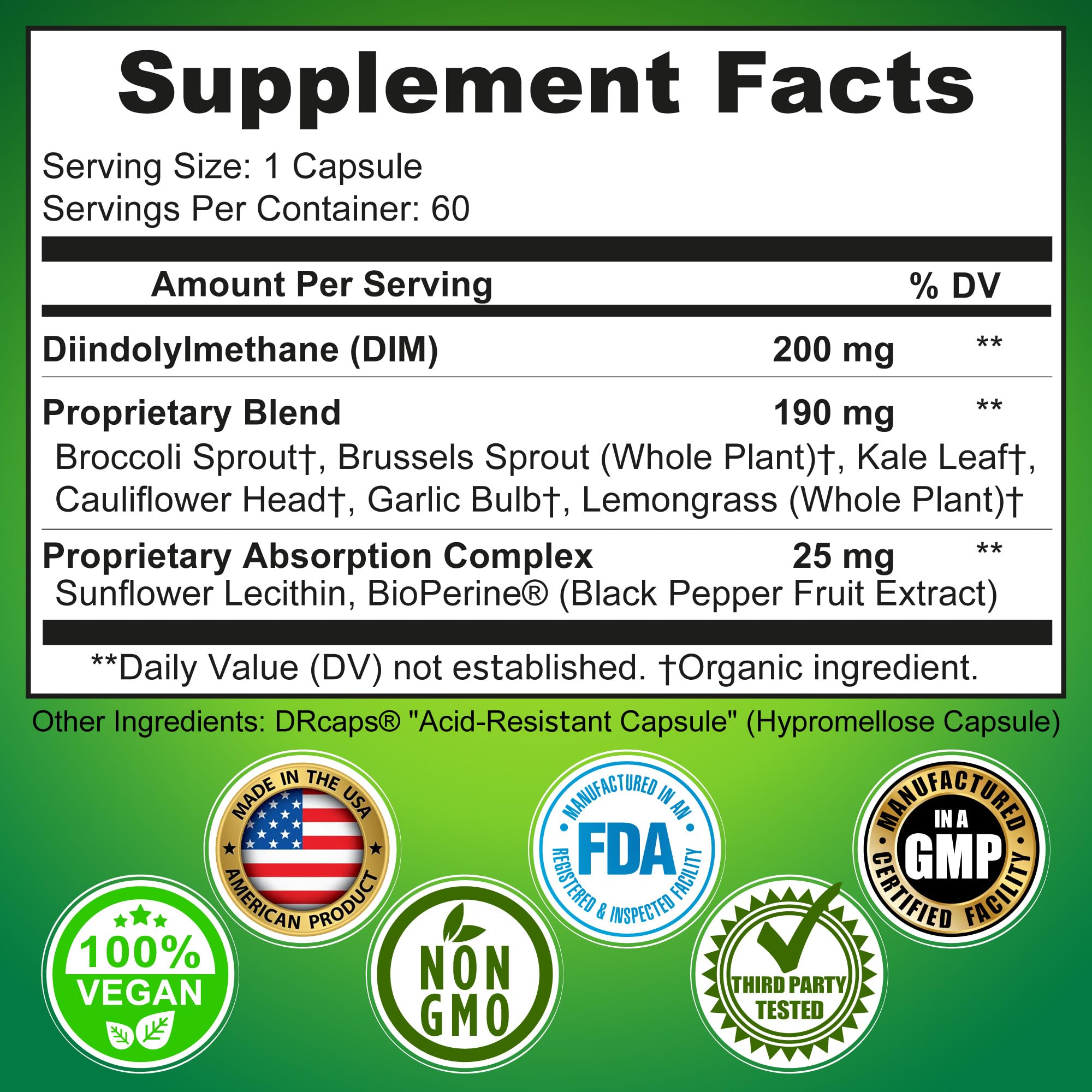 Foto 6 | Suplemento Supplements Studio Optimal Dim 200 Mg 60 Cápsulas - Venta Internacional.