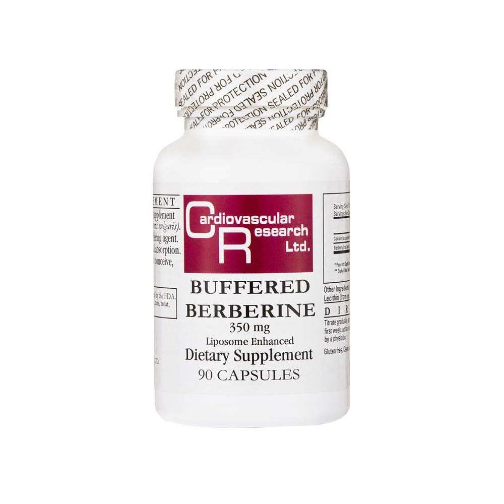 Foto 1 | Suplemento De Berberina Amortiguada Para Cardiovascular Research, 350 Mg - Venta Internacional.