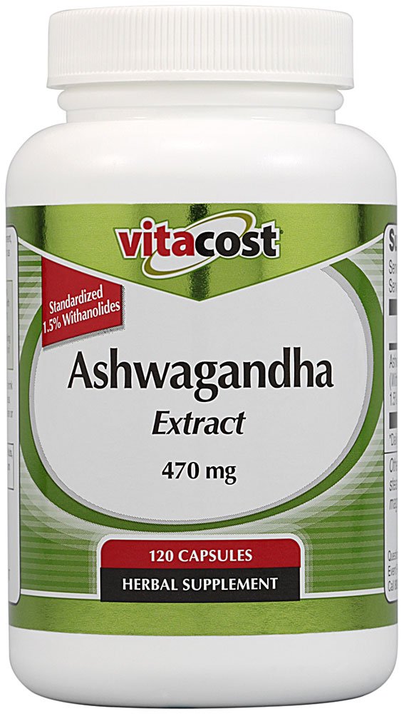 Foto 2 pulgar | Suplemento Vitacost Extracto De Ashwagandha 470 Mg 120 Cápsulas - Venta Internacional.