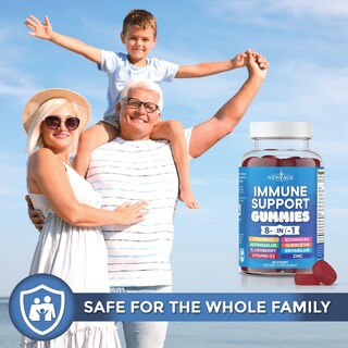 Foto 5 | Suplemento 8 En 1 Para Reforzar El Sistema Inmunitario Con Saúco Y Vitamina C - Venta Internacional.