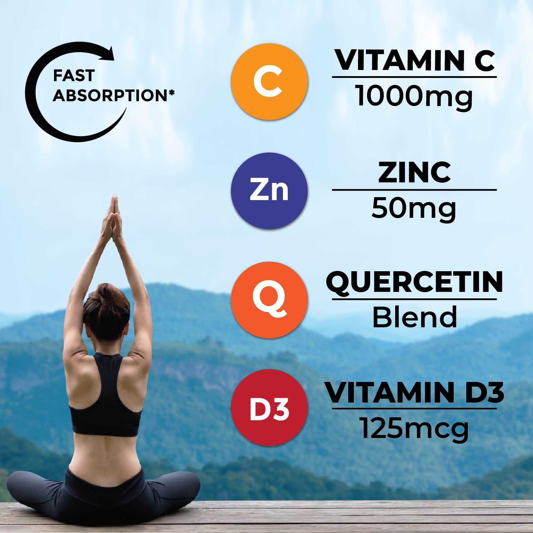 Foto 7 pulgar | Suplemento 8 En 1 Para Reforzar El Sistema Inmunitario Con Saúco Y Vitamina C - Venta Internacional.
