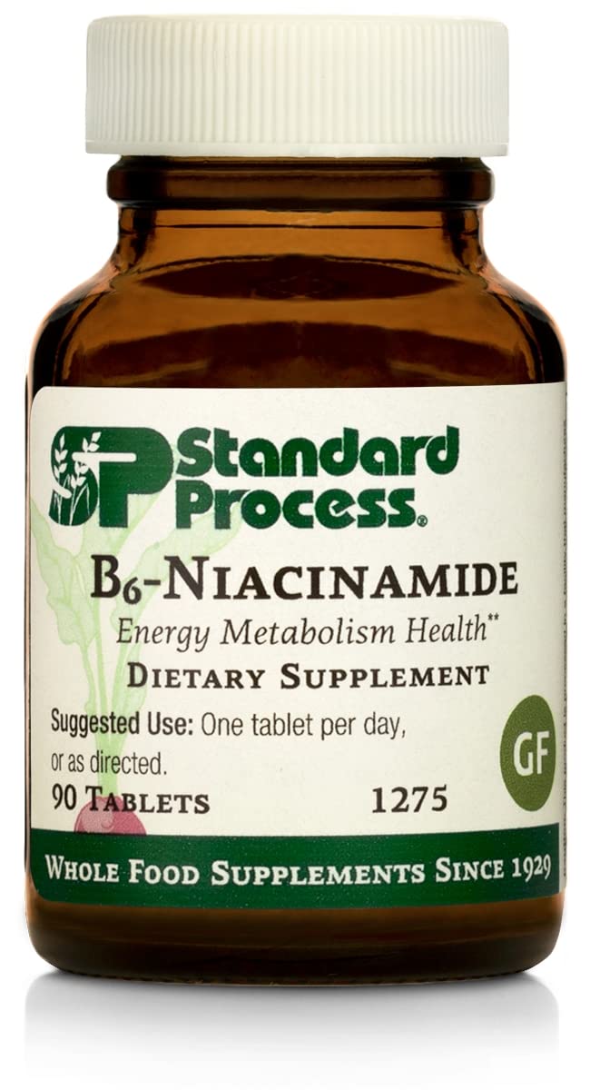 Suplemento De B6-niacinamida De Proceso Estándar 90 Tabletas - Venta Internacional.