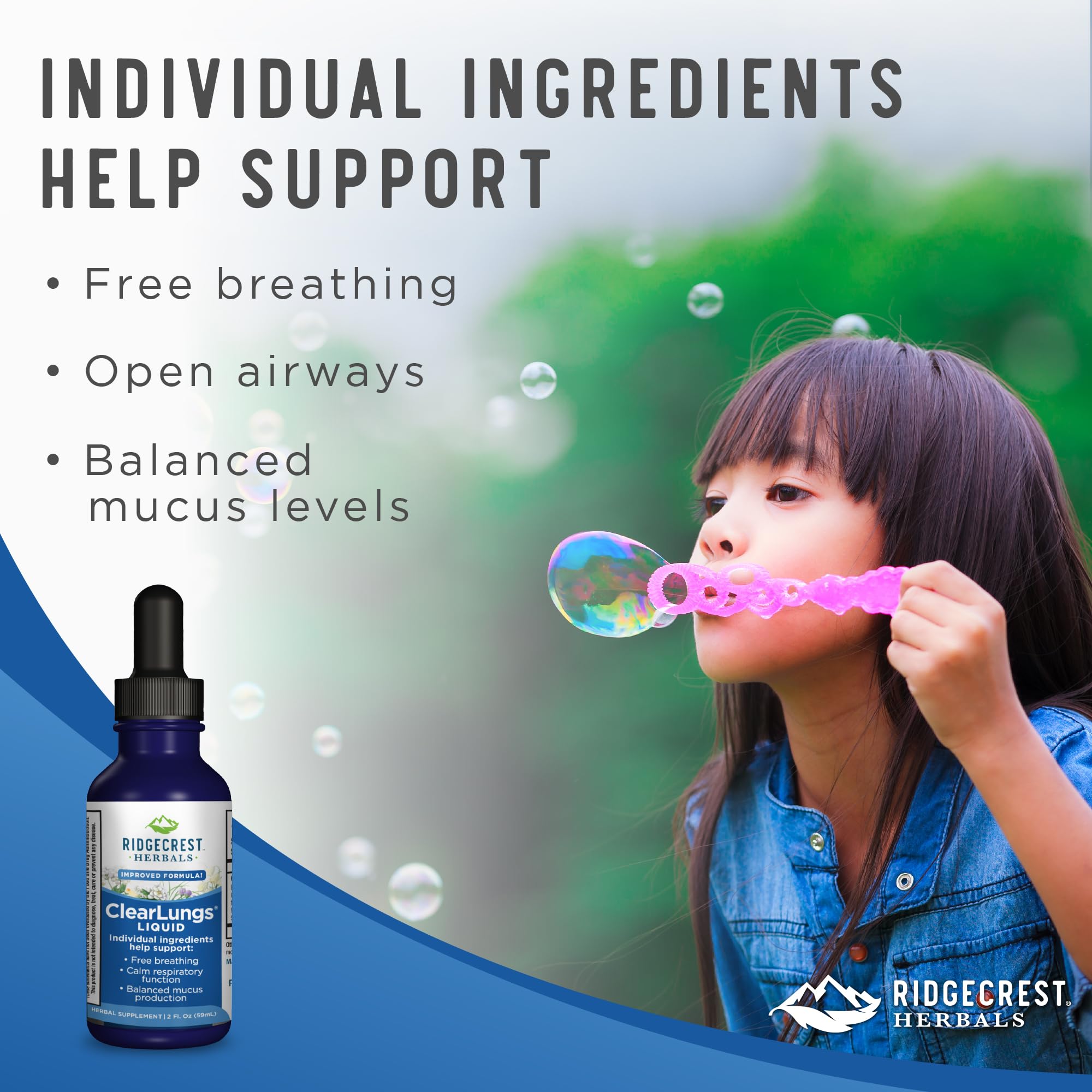 Foto 7 pulgar | Suplemento Ridgecrest Clearlungs Liquid Herbal, 60 Ml, Naranja - Venta Internacional.