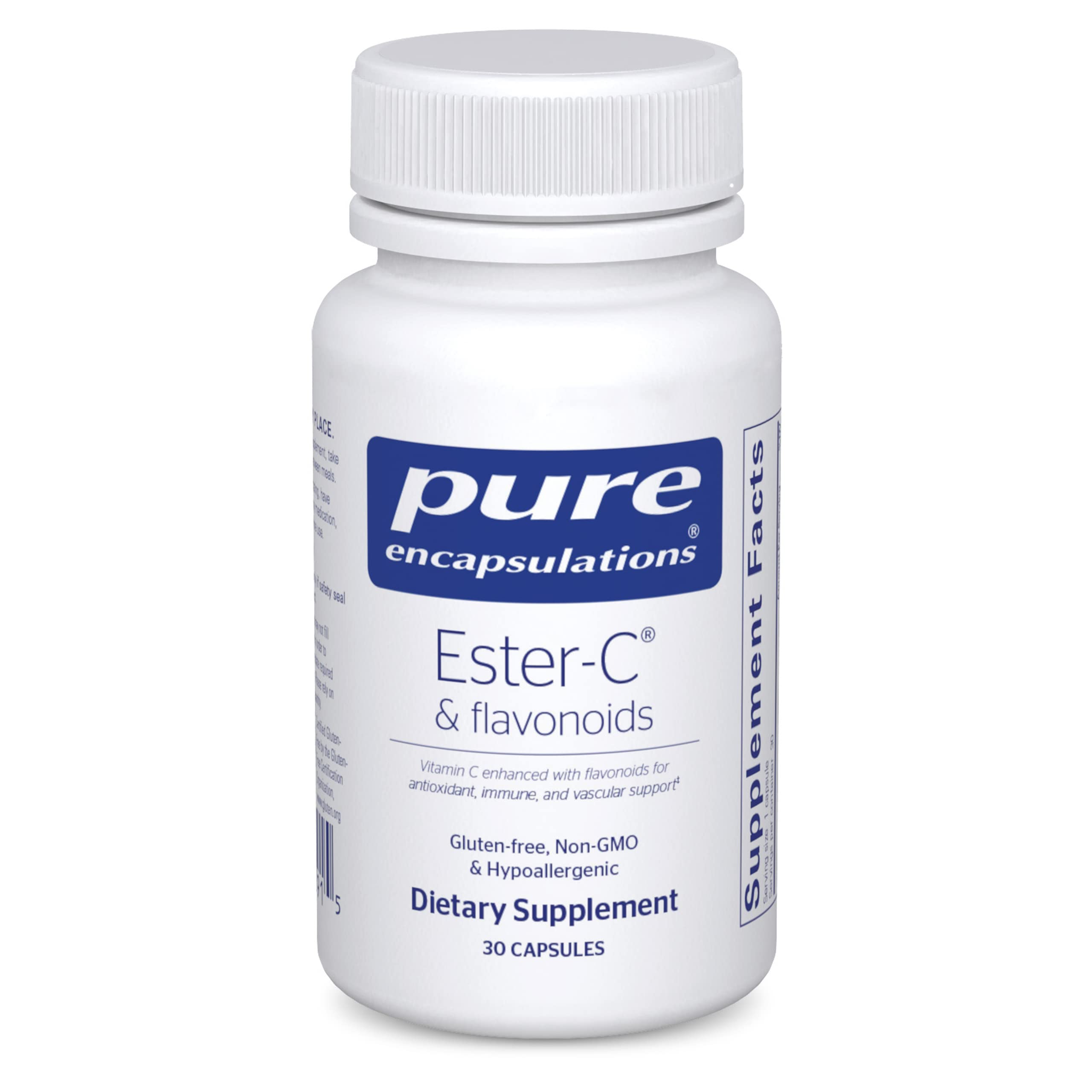 Foto 2 pulgar | Suplemento Pure Encapsulations Ester-c Y Flavonoides 30 Cápsulas - Venta Internacional.