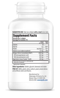 Foto 3 | Suplemento De Extracto De Ajo Envejecido Kyolic, Fórmula 150 Omega-3 - Venta Internacional.