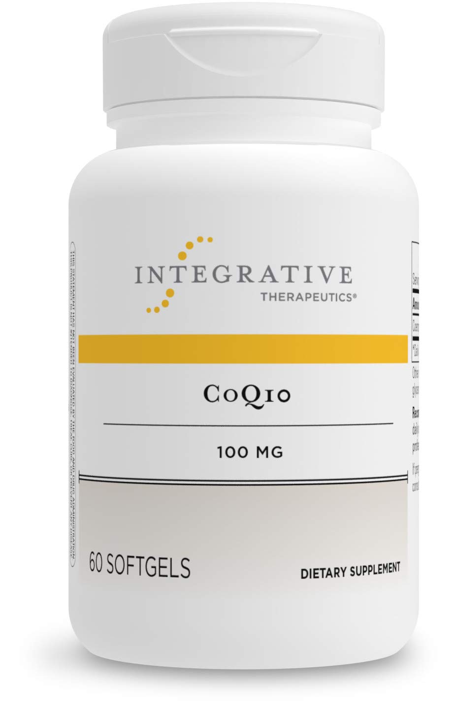 Foto 2 pulgar | Suplemento De Coenzima Q10 De Integrative Therapeutics, 100 Mg, 60 Cápsulas Blandas - Venta Internacional.