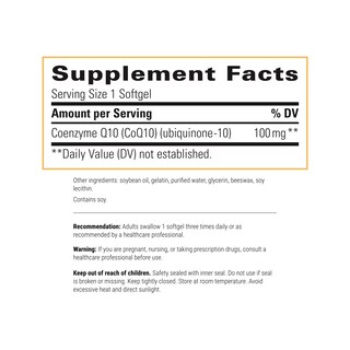 Foto 2 | Suplemento De Coenzima Q10 De Integrative Therapeutics, 100 Mg, 60 Cápsulas Blandas - Venta Internacional.