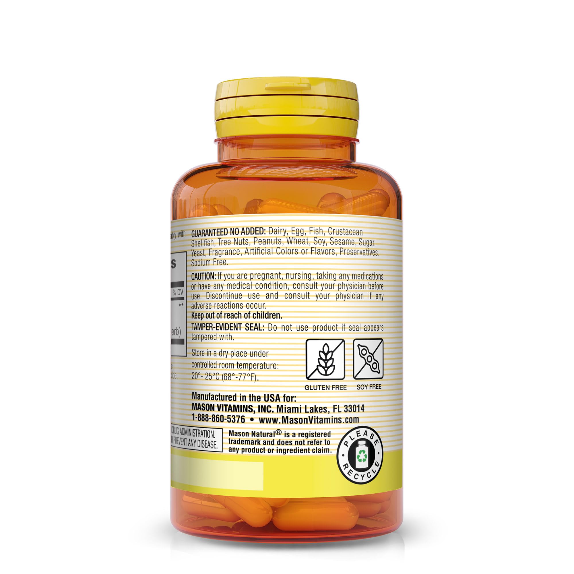 Foto 4 pulgar | Suplemento Mason Natural Ginkgo Biloba 125 Mg 60 Cápsulas X3 - Venta Internacional.