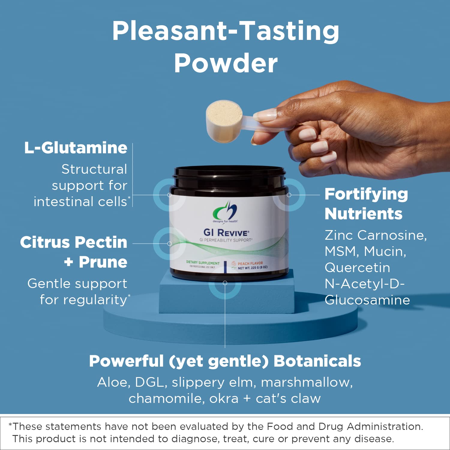 Foto 4 pulgar | Diseños De Suplementos Para Health Gi Revive Gut Health Powder - Venta Internacional.