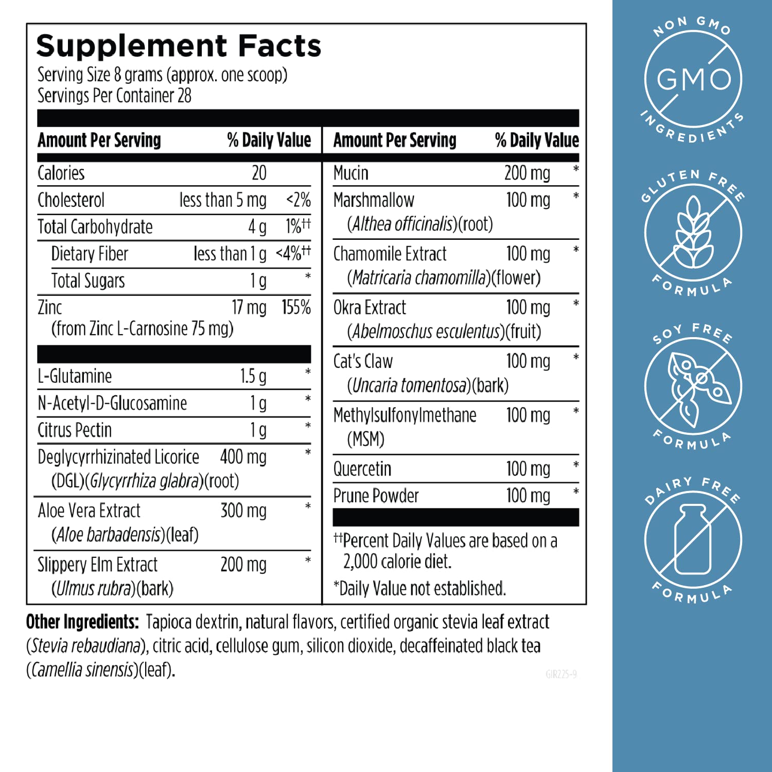 Foto 7 pulgar | Diseños De Suplementos Para Health Gi Revive Gut Health Powder - Venta Internacional.