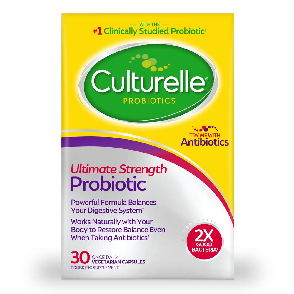 Foto 2 pulgar | Probiotic Culturelle Ultimate Strength, 20 Mil Millones De Ufc, 30 Unidades - Venta Internacional.
