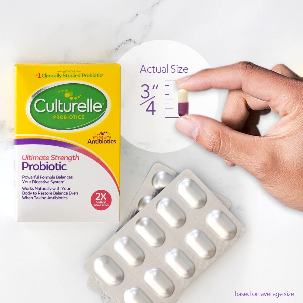 Foto 4 pulgar | Probiotic Culturelle Ultimate Strength, 20 Mil Millones De Ufc, 30 Unidades - Venta Internacional.