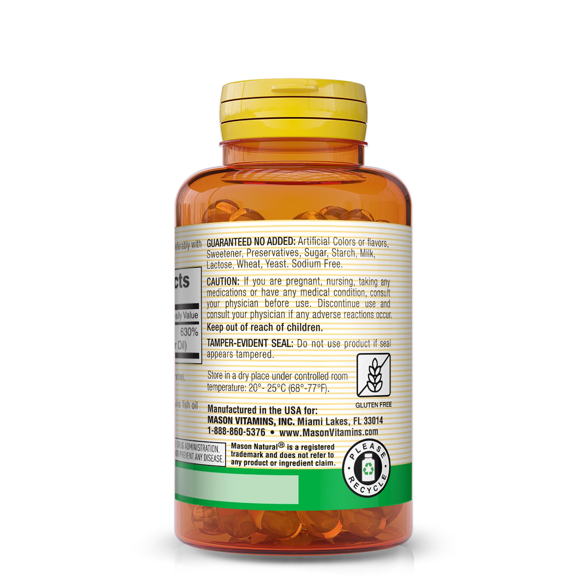 Foto 4 pulgar | Suplemento Mason Natural Vitamina D3 125 Mcg (5000 Ui) 50 Cápsulas Blandas - Venta Internacional.