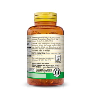 Foto 3 | Suplemento Mason Natural Vitamina D3 125 Mcg (5000 Ui) 50 Cápsulas Blandas - Venta Internacional.