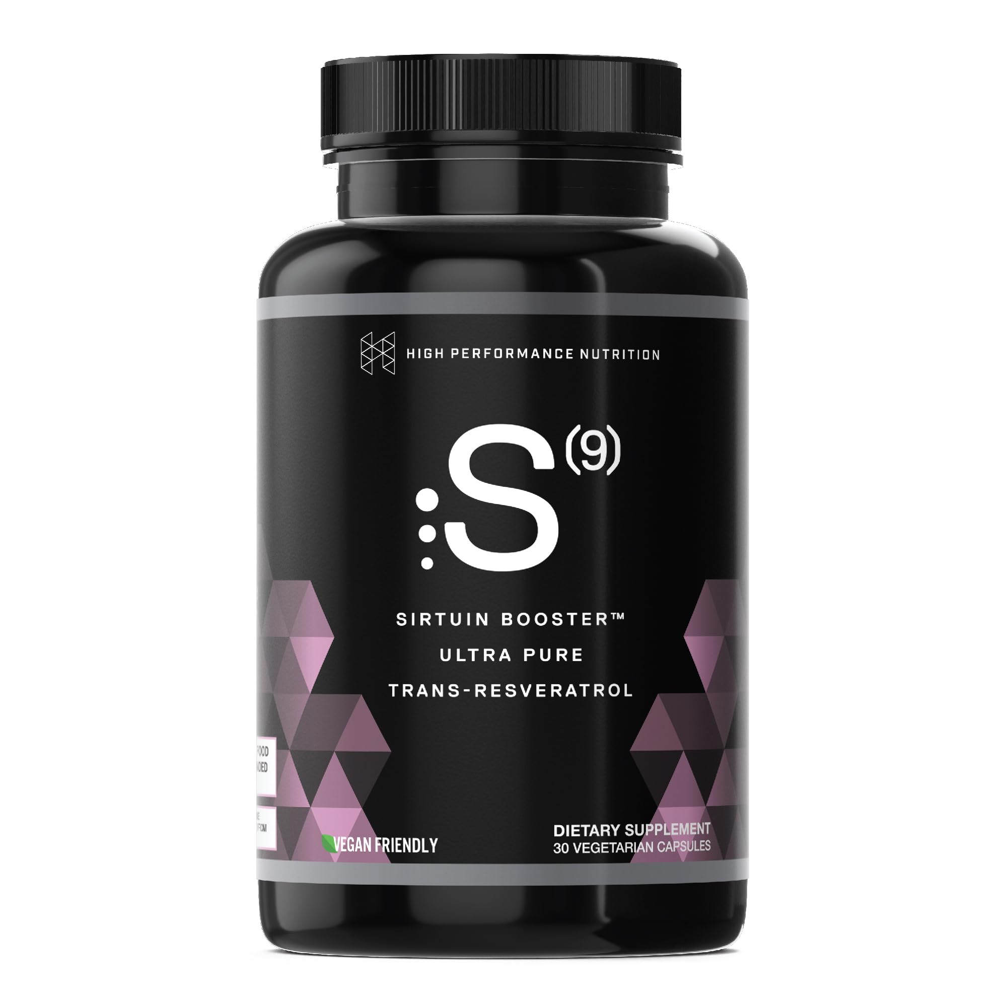 Suplemento De Resveratrol Trans Ultrapuro Hpn S (9) Sirtuin Booster - Venta Internacional.