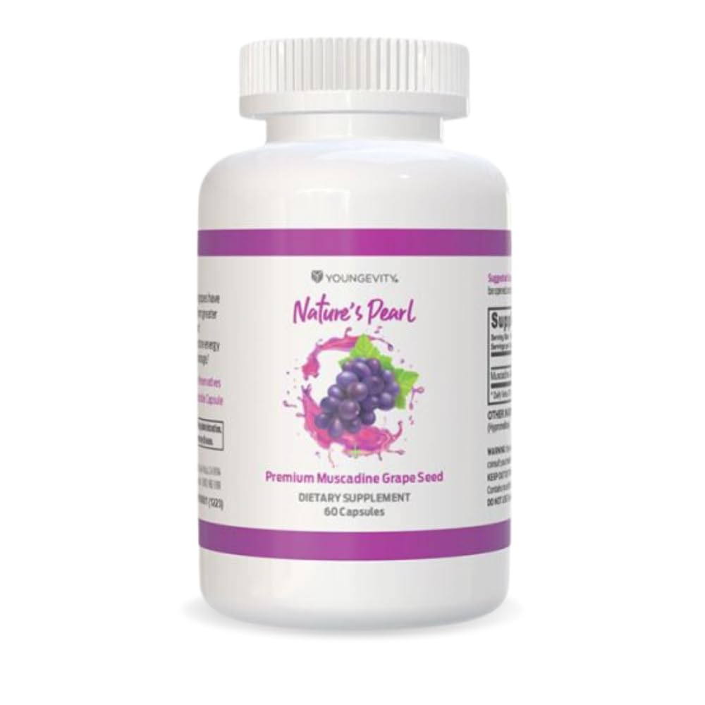 Suplemento Youngevity Premium De Semillas De Uva Muscadine 650 Mg - Venta Internacional.