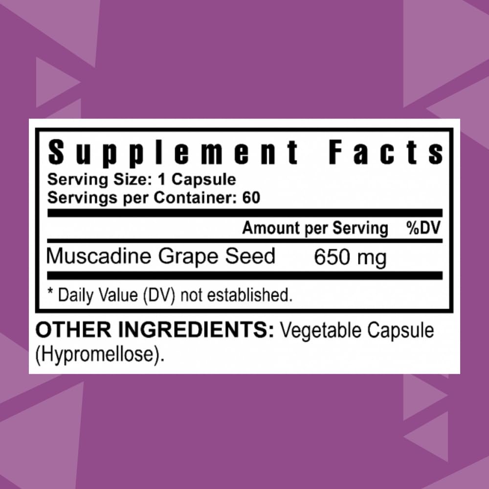 Foto 3 pulgar | Suplemento Youngevity Premium De Semillas De Uva Muscadine 650 Mg - Venta Internacional.