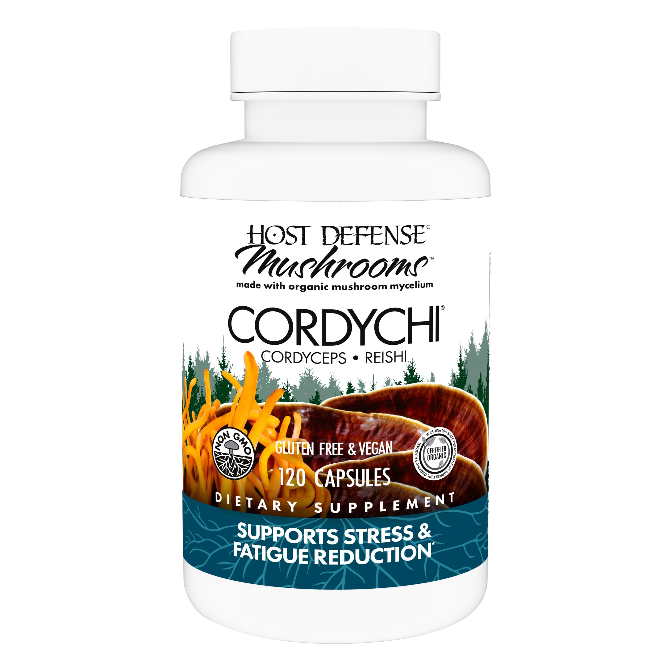 Foto 2 pulgar | Cápsulas Supplement Host Defense Cordychi 120 Cápsulas - Venta Internacional.