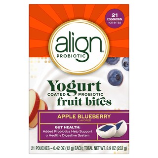 Foto 1 | Los Bocados De Fruta Probiótica Alinean 105 Bocados Recubiertos De Yogur - Venta Internacional.