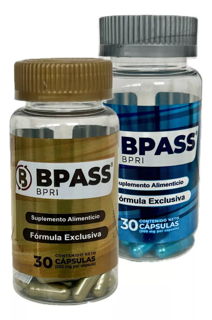 Foto 2 pulgar | Bypass Bpri Duo 30 Capsulas C/u Inhibidor Apetito