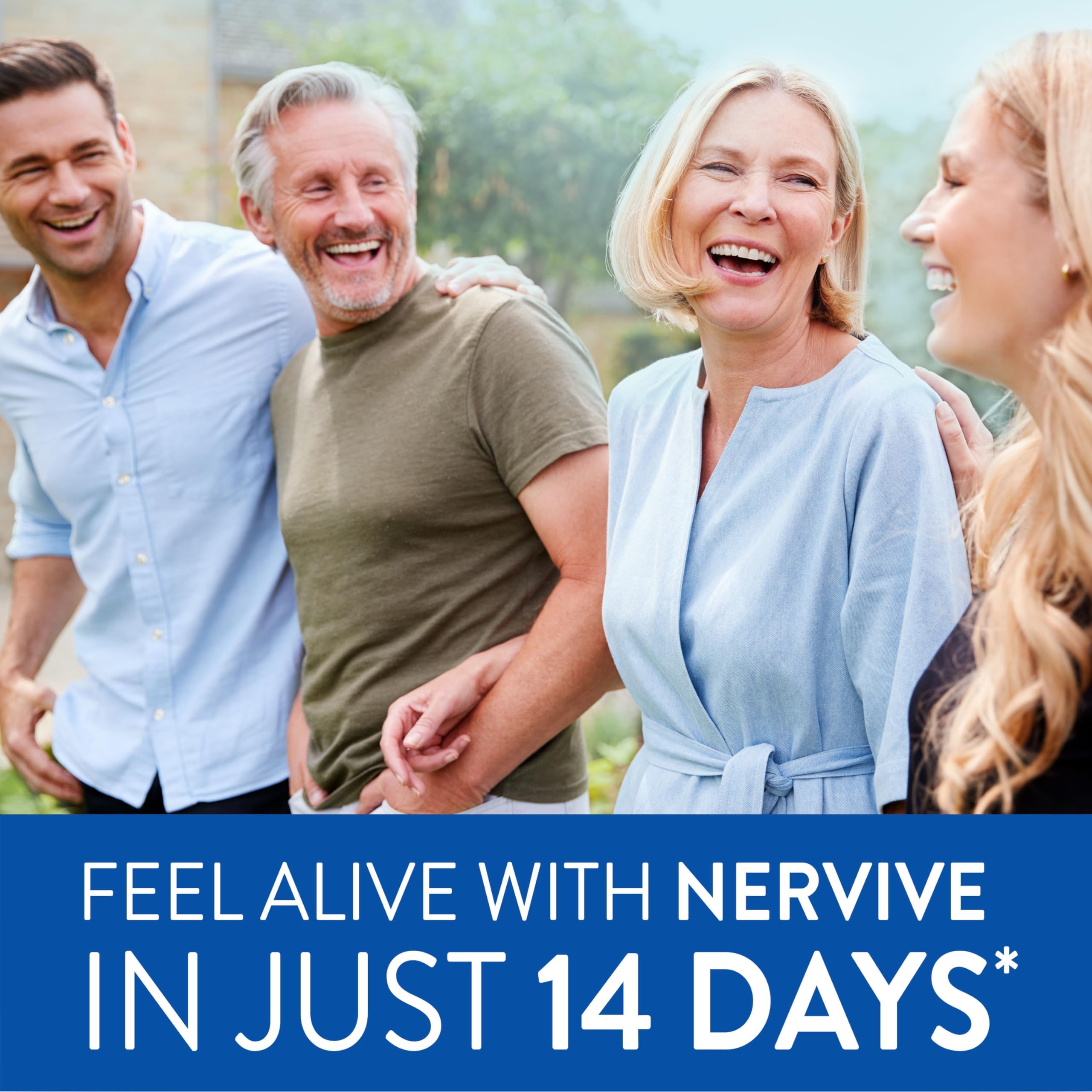 Foto 5 pulgar | Suplemento Para Aliviar Los Nervios Nervive Nerve Relief 30 Comprimidos - Venta Internacional.