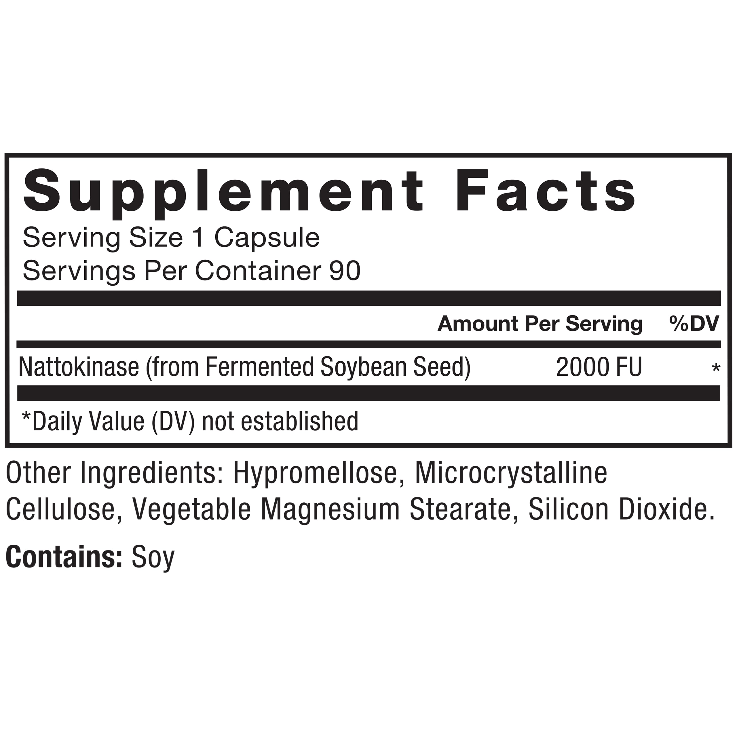 Foto 6 | Suplemento Force Factor Nattokinase 2000 Fu Heart Health 90 Cápsulas - Venta Internacional