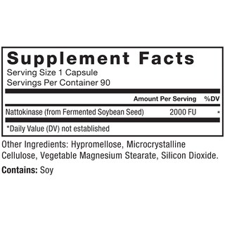 Foto 6 | Suplemento Force Factor Nattokinase 2000 Fu Heart Health 90 Cápsulas - Venta Internacional