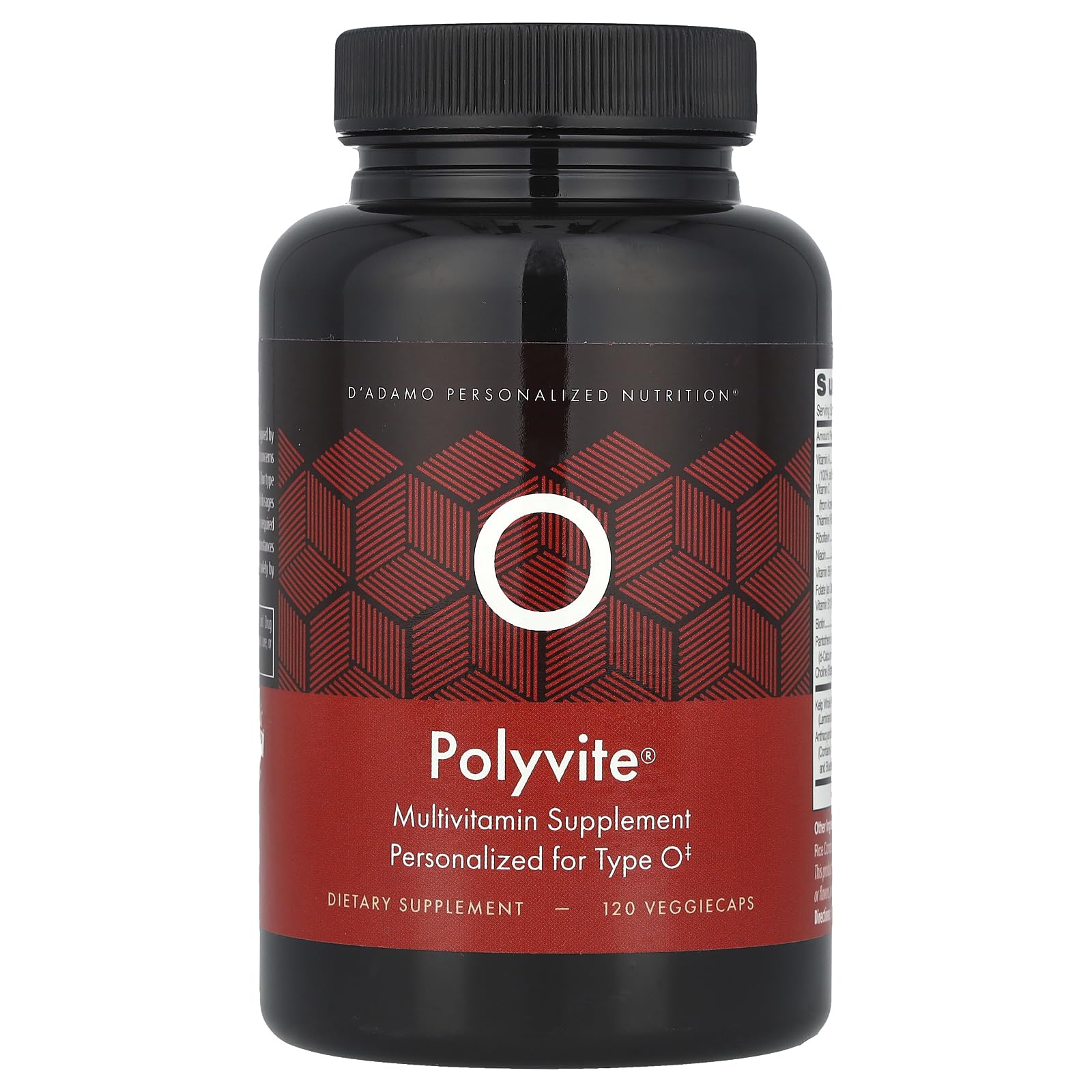 Foto 2 pulgar | Suplemento D'Adamo Personalized Nutrition Polyvite de 120 Cápsulas-Venta Internacional