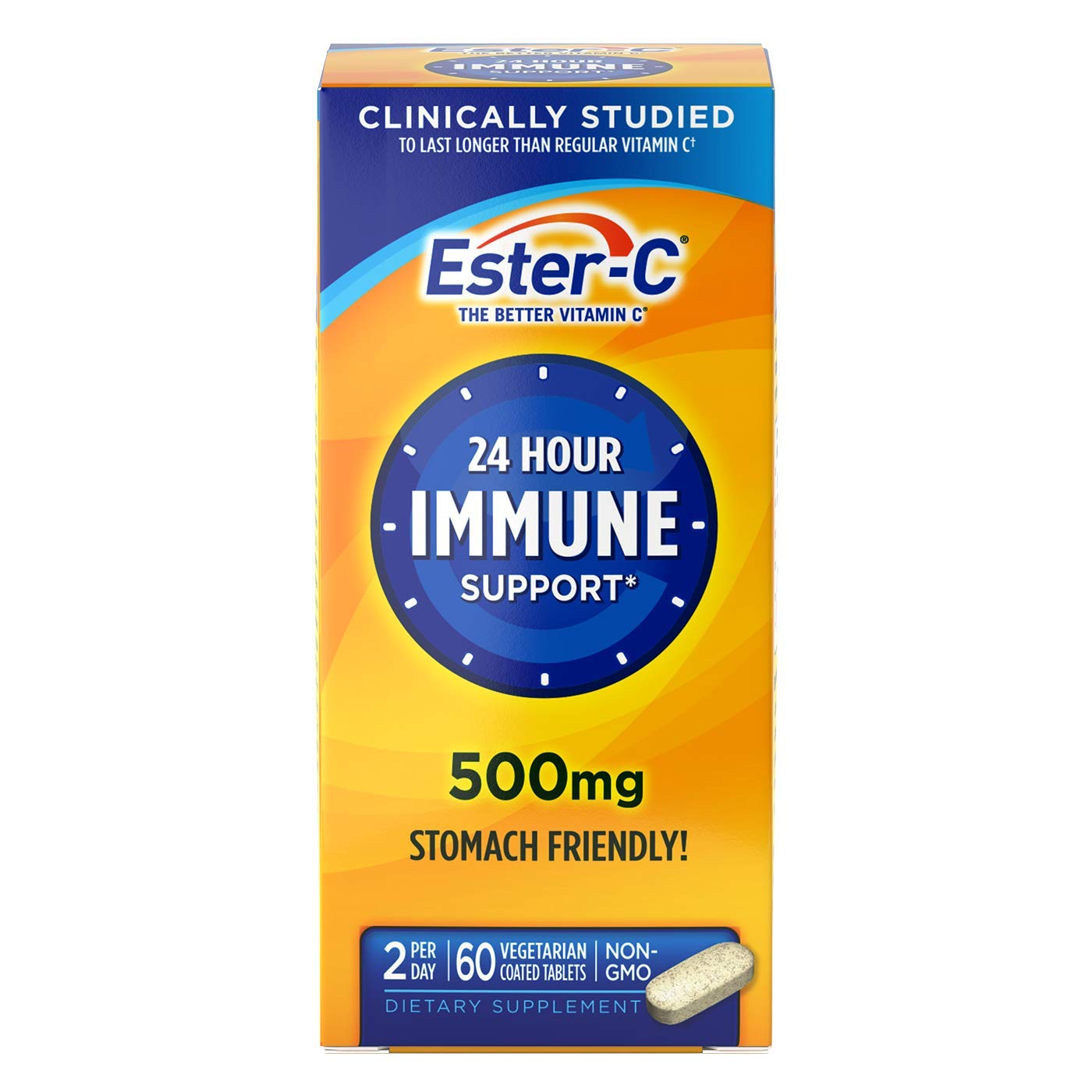 Foto 2 pulgar | Suplemento Ester-c Vitamina C 500 Mg 60 Unidades - Venta Internacional