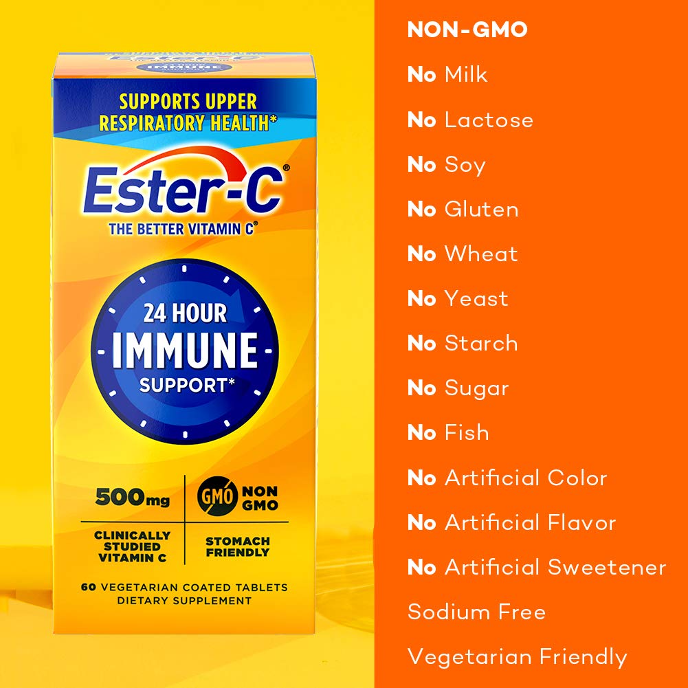Foto 4 pulgar | Suplemento Ester-c Vitamina C 500 Mg 60 Unidades - Venta Internacional