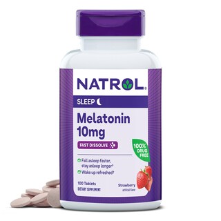 Foto 1 | Sleep Aid Natrol Sleep Melatonina 10 mg 100 Comprimidos - Venta Internacional