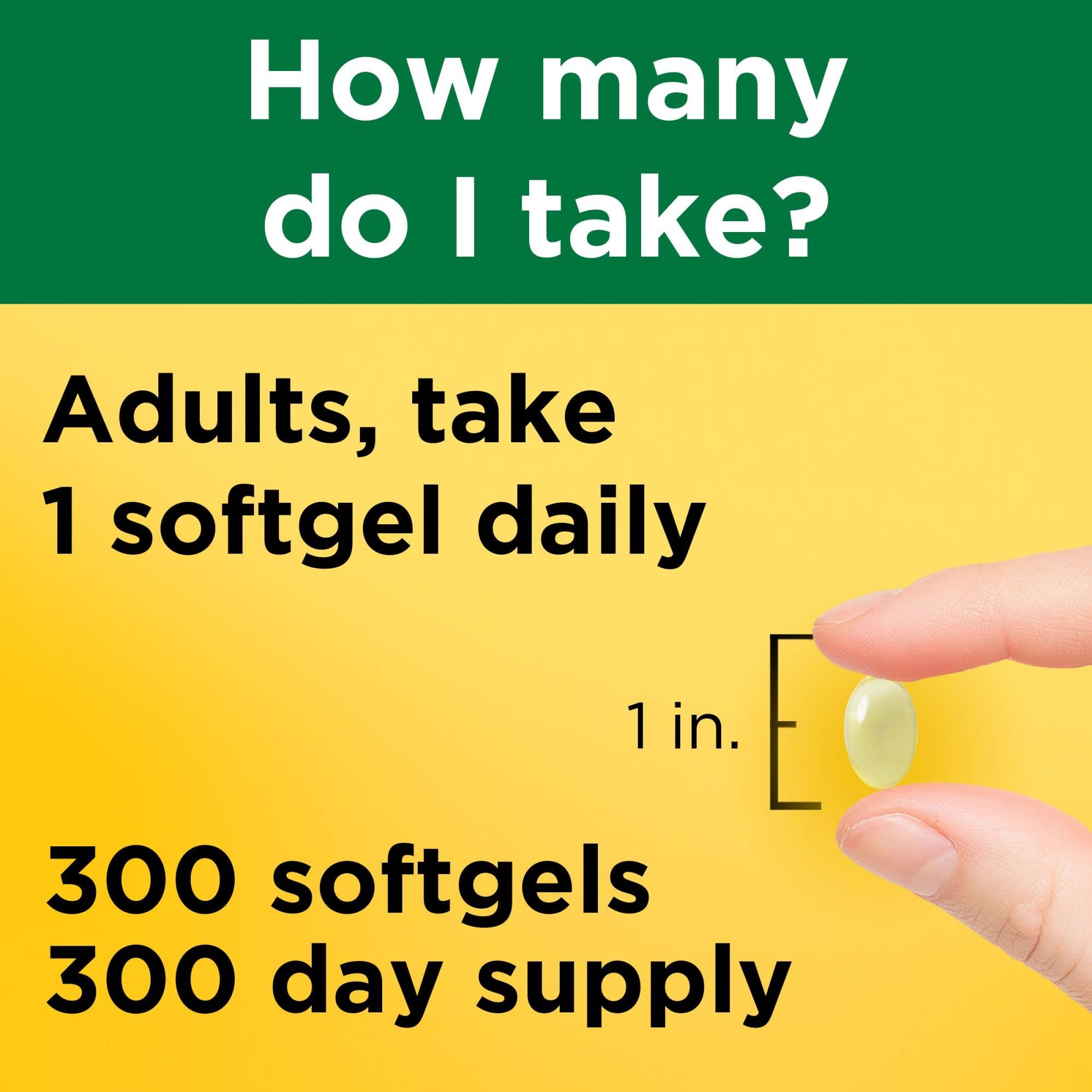Foto 5 pulgar | Suplemento de Vitamina E Nature Made 180 mg 400 Ui 300 Cápsulas - Venta Internacional