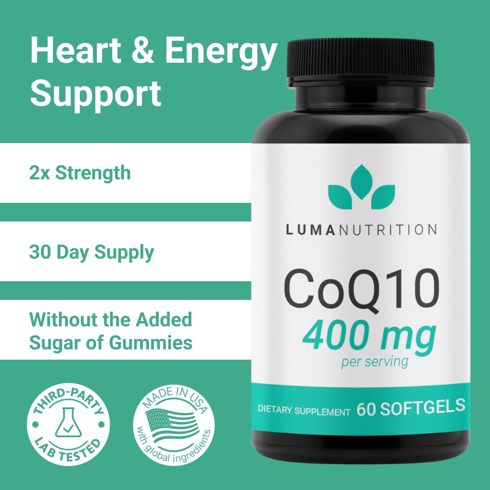 Foto 3 pulgar | Suplemento Luma Nutrition Coq10 de 60 Tabletas-Venta Internacional