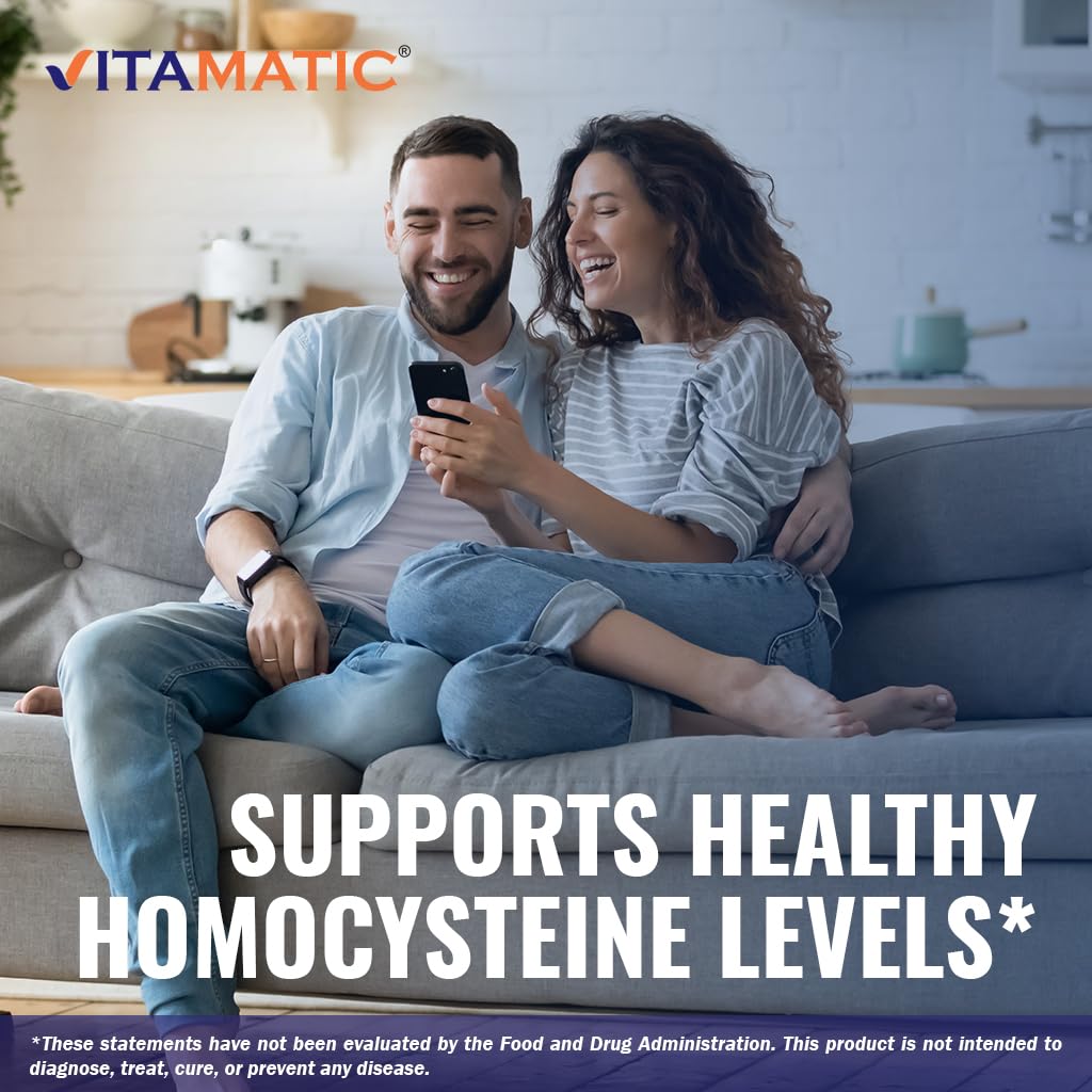 Foto 5 pulgar | Suplementos Vitamatic Tmg 1000 Mg Trimetilglicina 120 Comprimidos - Venta Internacional
