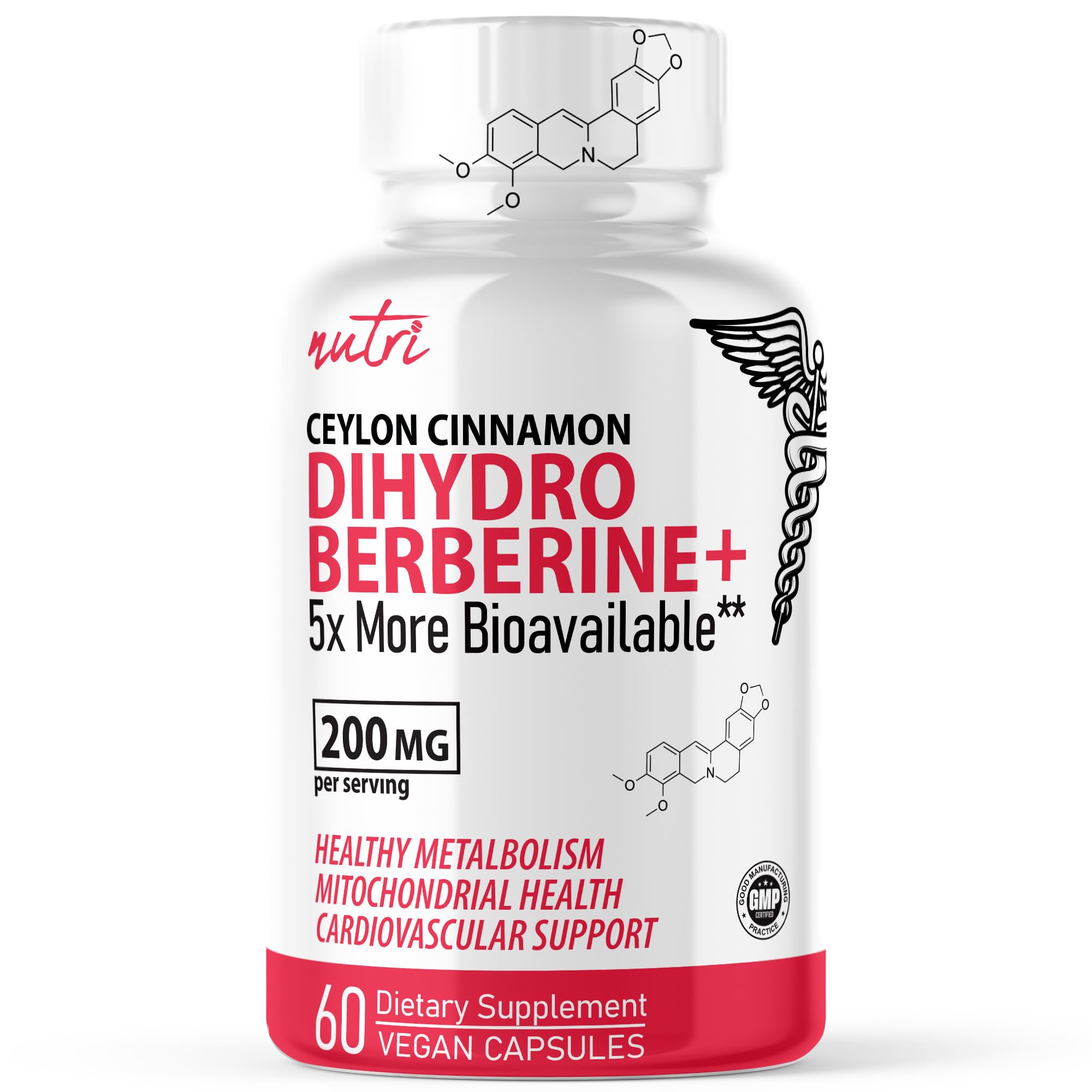 Foto 2 pulgar | Suplemento Nature's Fusions De Dihidroberberina 200 Mg 60 Cápsulas - Venta Internacional